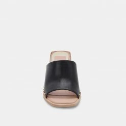 DOLCEVITA AMINO HEELS BLACK LEATHER