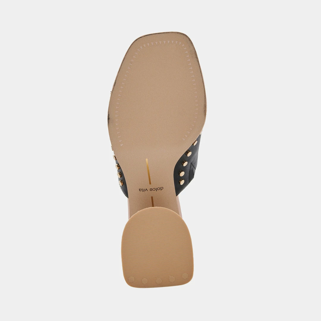 DOLCEVITA AMINO HEELS BLACK LEATHER