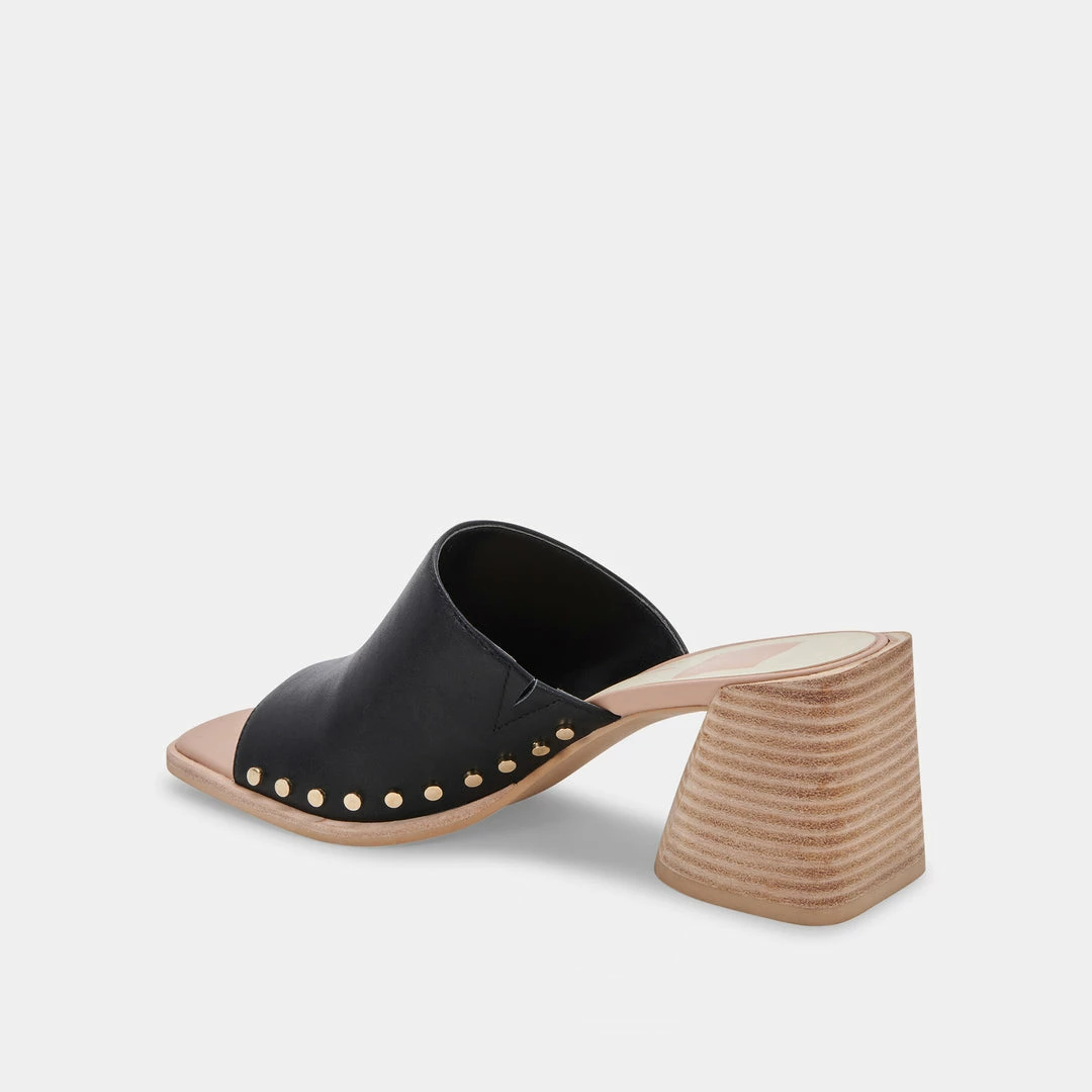 DOLCEVITA AMINO HEELS BLACK LEATHER