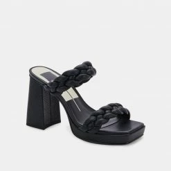 Recurate RESALE ASHBY HEELS IN BLACK STELLA - Re:vita