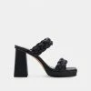 DOLCEVITA SANDALS ASHBY HEELS BLACK STELLA