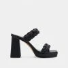 Recurate RESALE ASHBY HEELS IN BLACK STELLA - Re:vita