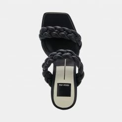 Recurate RESALE ASHBY HEELS IN BLACK STELLA - Re:vita