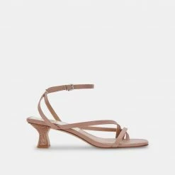 DOLCEVITA BAYLOR HEELS CAFE LEATHER