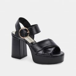 DOLCEVITA BRANDIE HEELS BLACK