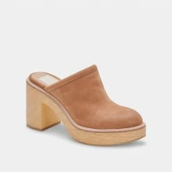 DOLCEVITA CAMDIN HEELS PRALINE NUBUCK