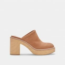 DOLCEVITA CAMDIN HEELS PRALINE NUBUCK