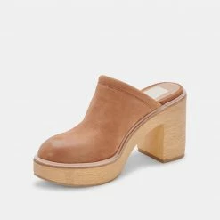 DOLCEVITA CAMDIN HEELS PRALINE NUBUCK