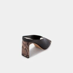 DOLCEVITA DESI HEELS BLACK LEATHER