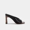 DOLCEVITA DESI HEELS BLACK LEATHER