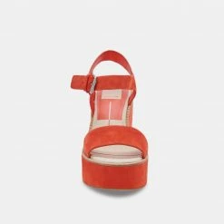 DOLCEVITA ELLY HEELS PERSIMMON SUEDE