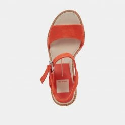 DOLCEVITA ELLY HEELS PERSIMMON SUEDE