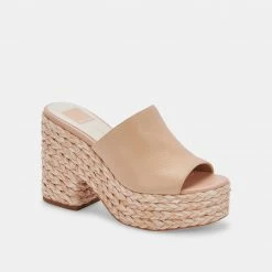 DOLCEVITA ELORA HEELS BLUSH LEATHER