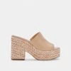 DOLCEVITA ELORA HEELS BLUSH LEATHER