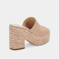 DOLCEVITA ELORA HEELS BLUSH LEATHER