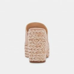 DOLCEVITA ELORA HEELS BLUSH LEATHER