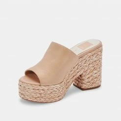 DOLCEVITA ELORA HEELS BLUSH LEATHER
