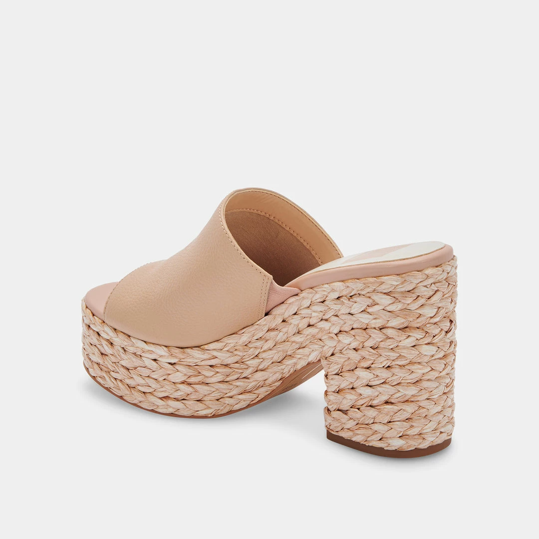 DOLCEVITA ELORA HEELS BLUSH LEATHER