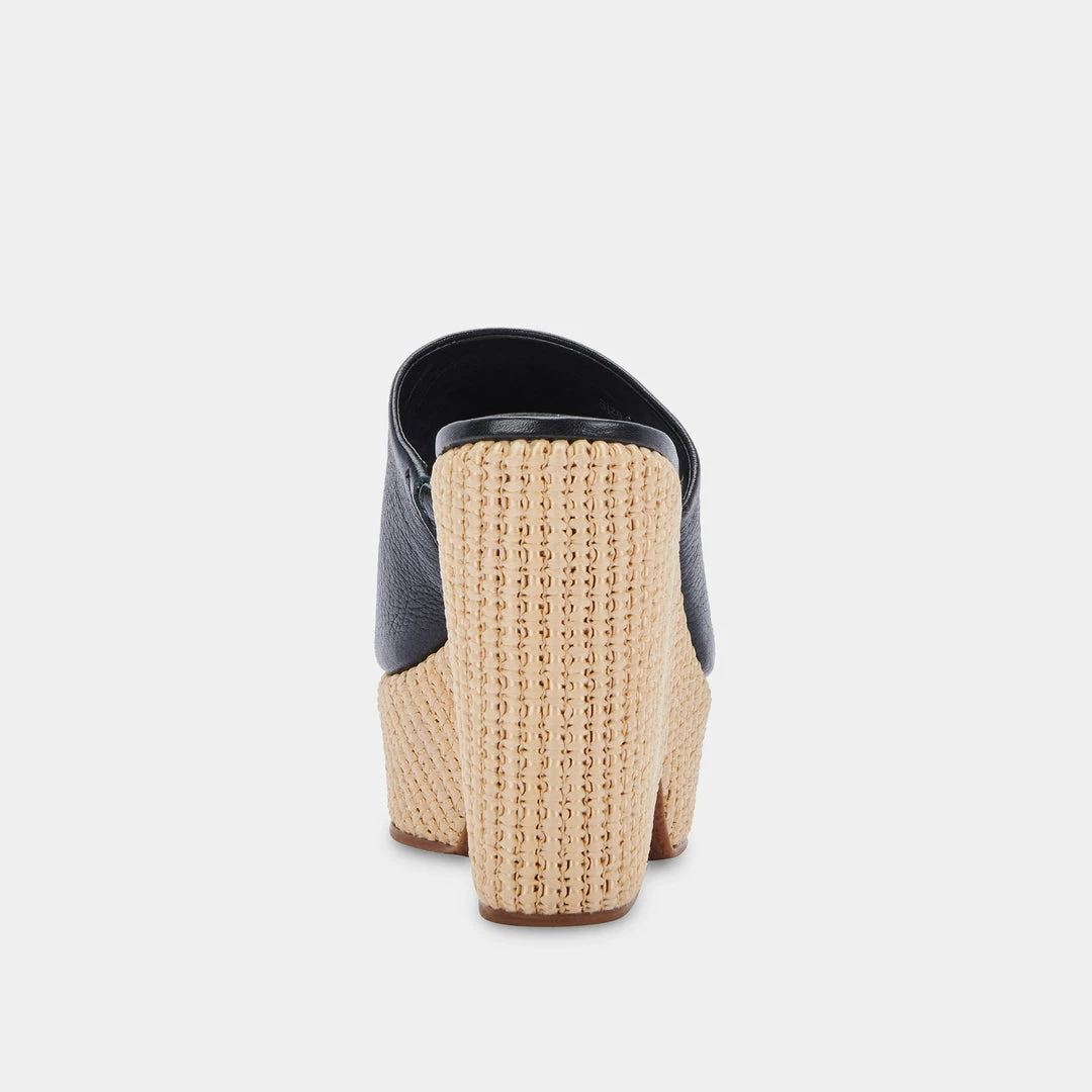 DOLCEVITA GILMA WEDGES BLACK LEATHER
