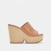 DOLCEVITA HEELS GILMA WEDGES SADDLE LEATHER
