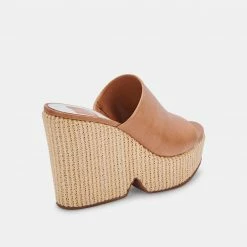 DOLCEVITA HEELS GILMA WEDGES SADDLE LEATHER