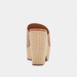 DOLCEVITA HEELS GILMA WEDGES SADDLE LEATHER