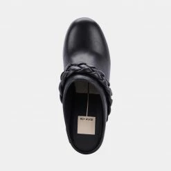 DOLCEVITA HILA HEELS BLACK LEATHER