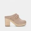 DOLCEVITA HILA HEELS DUNE NUBUCK