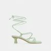 DOLCEVITA KARIELLE HEELS PISTACHIO STELLA SANDALS