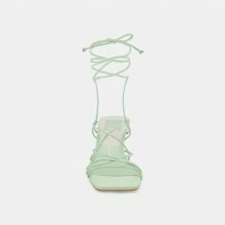DOLCEVITA KARIELLE HEELS PISTACHIO STELLA SANDALS