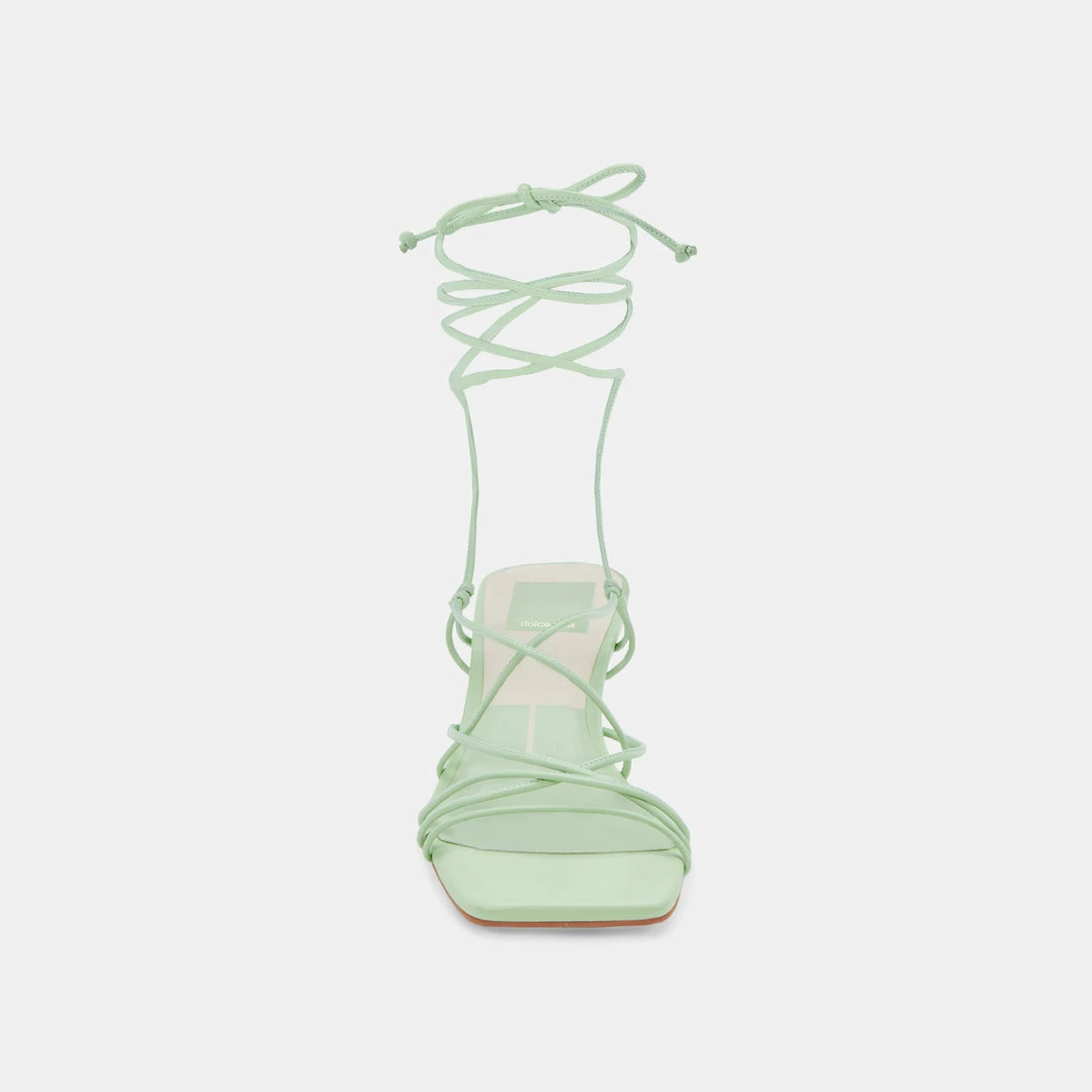 DOLCEVITA KARIELLE HEELS PISTACHIO STELLA SANDALS