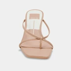 Recurate KAYDEN HEELS CAFE LEATHER - Re:vita