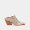 DOLCEVITA MULES & CLOGS LARS MULES DUNE SUEDE