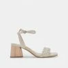 DOLCEVITA MAREN HEELS IVORY STELLA SANDALS