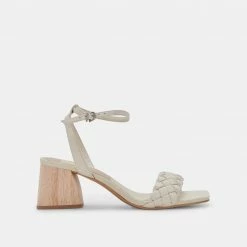 DOLCEVITA MAREN HEELS IVORY STELLA SANDALS