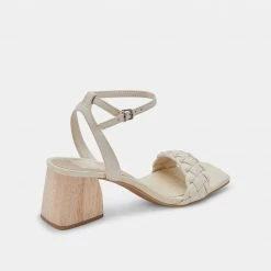 DOLCEVITA MAREN HEELS IVORY STELLA SANDALS