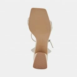 DOLCEVITA MAREN HEELS IVORY STELLA SANDALS