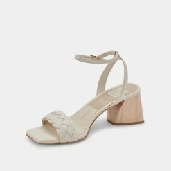 DOLCEVITA MAREN HEELS IVORY STELLA SANDALS