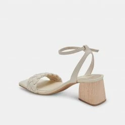 DOLCEVITA MAREN HEELS IVORY STELLA SANDALS