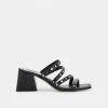 DOLCEVITA SANDALS MARIE HEELS BLACK STELLA