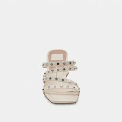 DOLCEVITA MARIE HEELS CREAM STELLA SANDALS