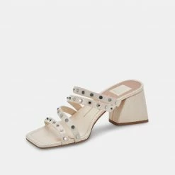 DOLCEVITA MARIE HEELS CREAM STELLA SANDALS