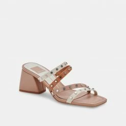 DOLCEVITA MARIE HEELS TAN MULTI STELLA SANDALS