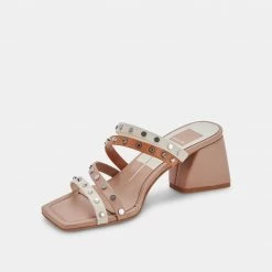 DOLCEVITA MARIE HEELS TAN MULTI STELLA SANDALS