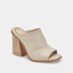 DOLCEVITA MAVISE HEELS SAND LEATHER
