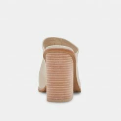 DOLCEVITA MAVISE HEELS SAND LEATHER