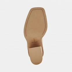 DOLCEVITA MAVISE HEELS SAND LEATHER