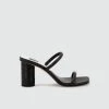 DOLCEVITA WIDE SIZING NOLES WIDE HEELS ONYX LEATHER