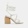 DOLCEVITA NYRA HEELS IVORY STELLA