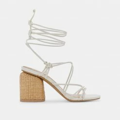 DOLCEVITA NYRA HEELS IVORY STELLA